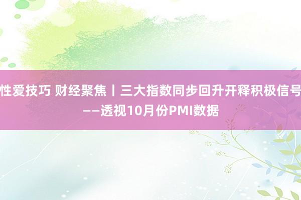 性爱技巧 财经聚焦丨三大指数同步回升开释积极信号——透视10月份PMI数据